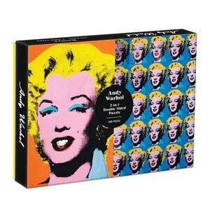 Andy Warhol Marilyn Monroe Double Sided 500pc Jigsaw Puzzle